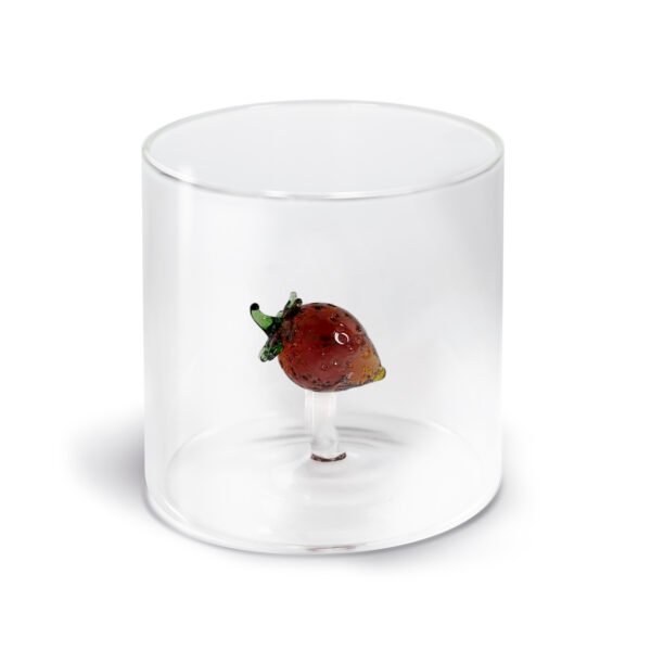 WD LIFESTYLE stiklinė su figūrėle, "Strawberry", 250 ml