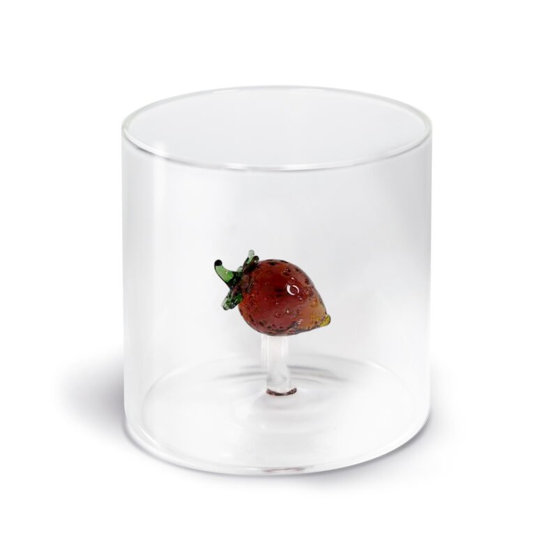 WD LIFESTYLE stiklinė su figūrėle, "Strawberry", 250 ml
