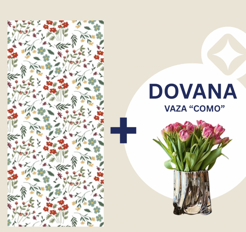 Staltiesė "Umbria", 143x244 cm. + DOVANA vaza "Como"