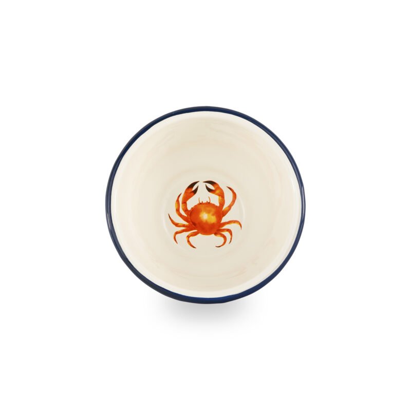 Emaliuotas dubenėlis "Crab", 14 x 6.5 cm., 400ml.