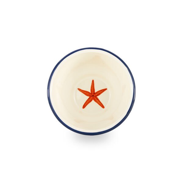 Emaliuotas dubenėlis "Starfish", 14 x 6.5 cm., 400ml.