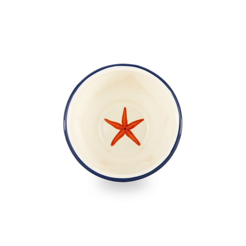 Emaliuotas dubenėlis "Starfish", 14 x 6.5 cm., 400ml.