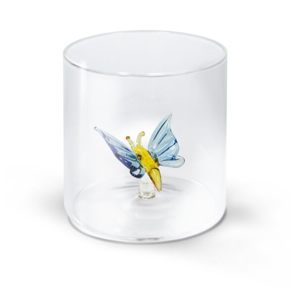 WD LIFESTYLE stiklinė su figūrėle, "Butterfly", 250 ml