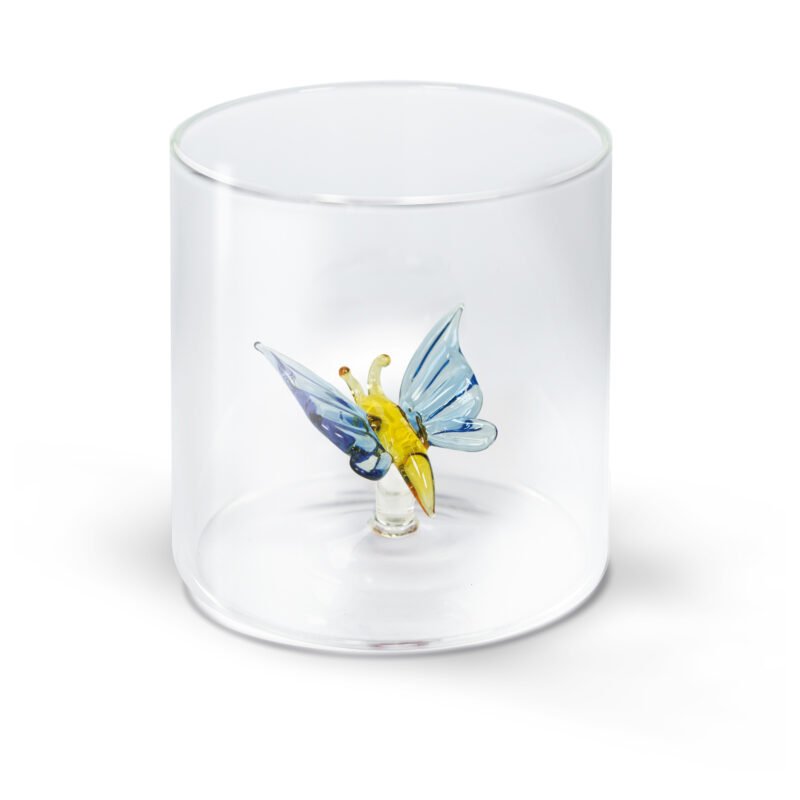 WD LIFESTYLE stiklinė su figūrėle, "Butterfly", 250 ml