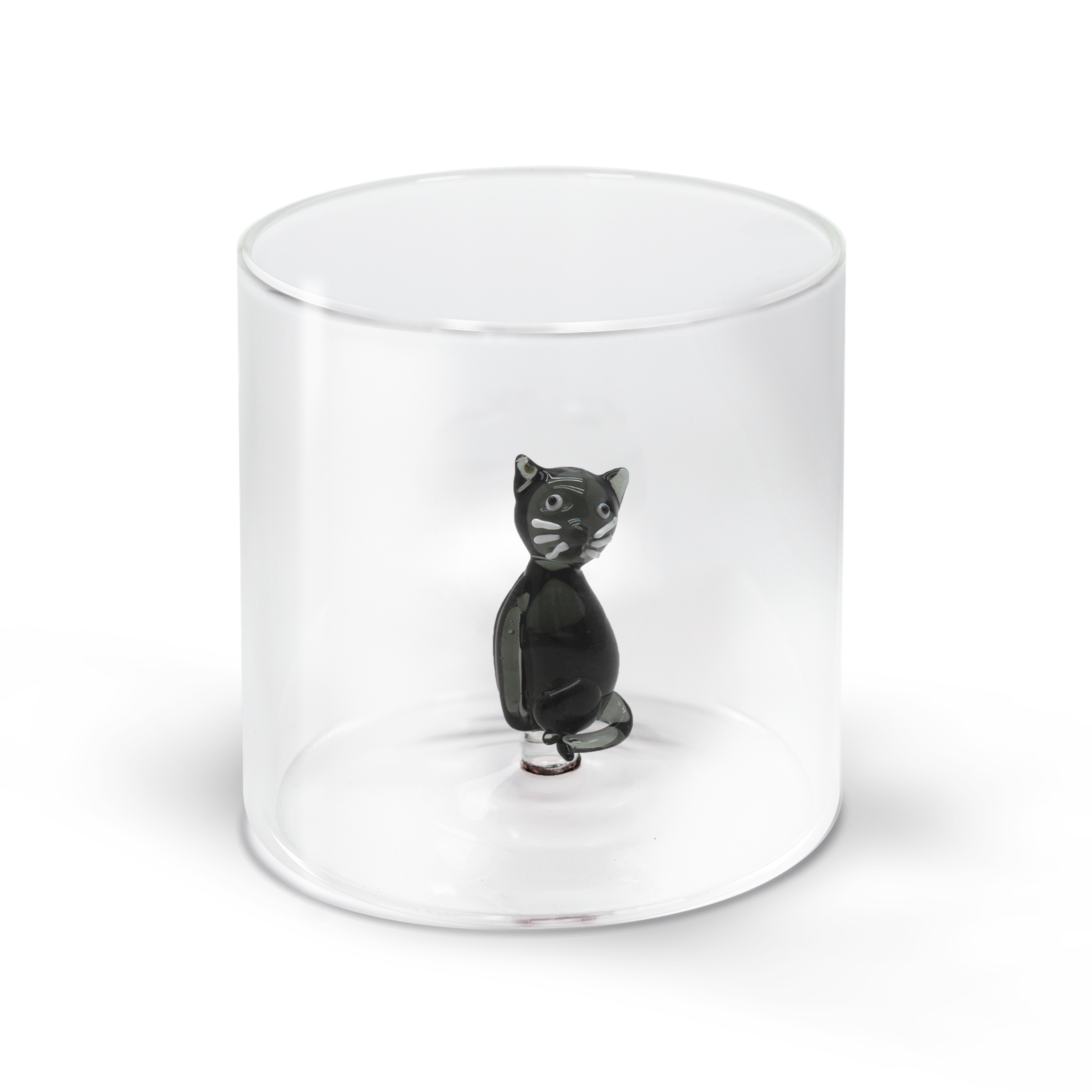 WD LIFESTYLE stiklinė su figūrėle, "Cat", 250 ml