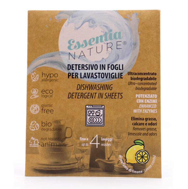 Ekologiškų skalbimo ir indaplovių juostelių rinkinys „Essentia Nature“ - Image 3