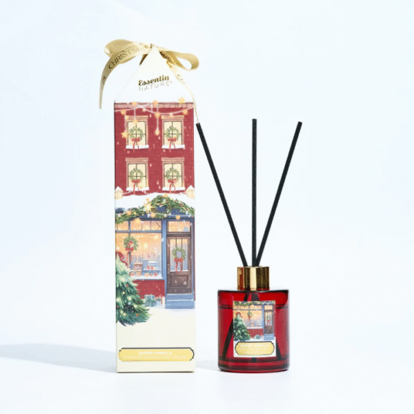 Namų kvapas - SUPER VANILLA 120 ml. + DOVANA SOJŲ VAŠKO ŽVAKĖ "ELVES" 100 gr.