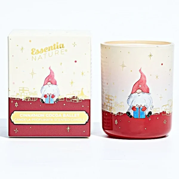 Sojų vaško žvakė "Elves Cinnamon Cocoa Ballet" 100 gr.