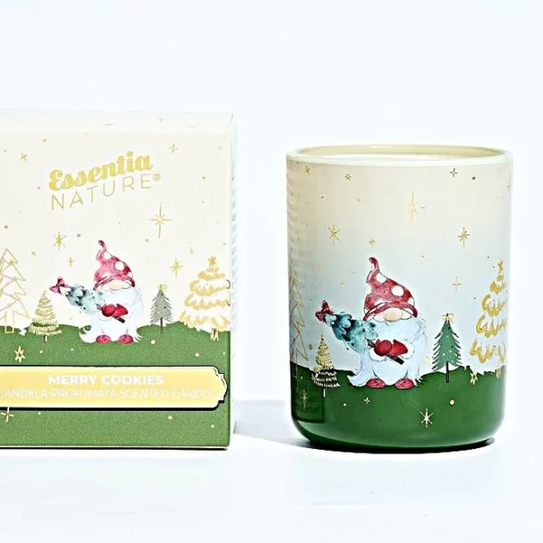 Sojų vaško žvakė "Elves Merry Cookies" 100 gr.