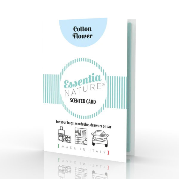 Essentia Nature kvepianti silikoninė kortelė Cotton Flower 1 vnt.