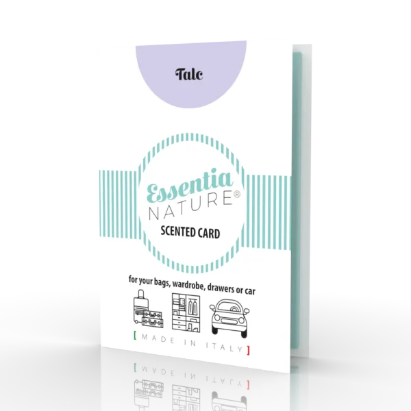Essentia Nature kvepianti silikoninė kortelė Talc 1 vnt.