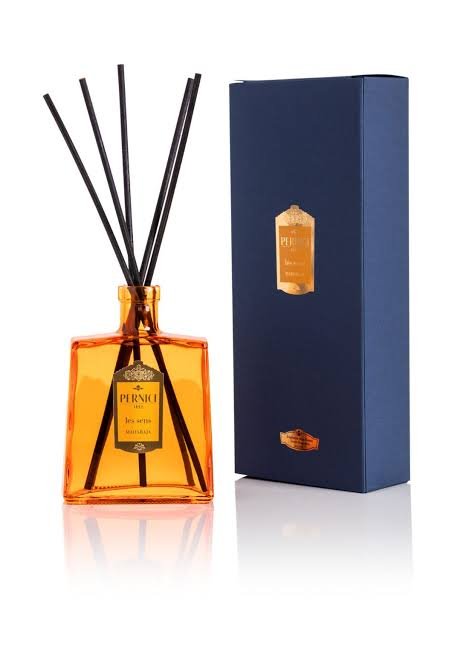 PERNICI namų kvapas su lazdelėmis MAHARAJA 250 ml.