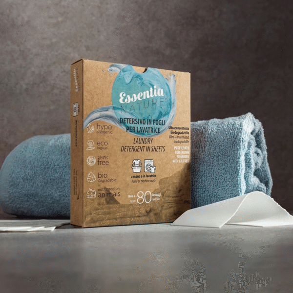 Essentia Ecological skalbimo juostelės (80 skalbimai)